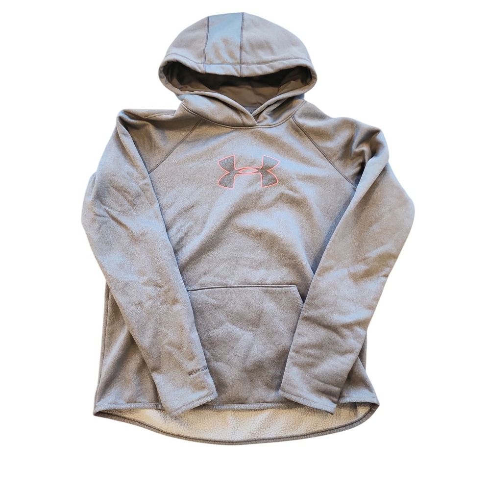 Under Armour UA Storm Hoodie Women's Size Medium Gray Missing Size Tag